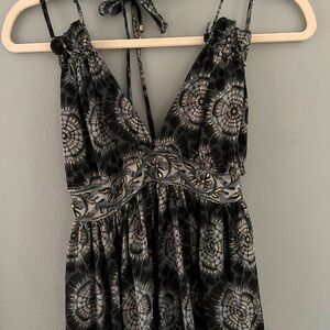 Beautiful foreign boutique mini dress / size M/L